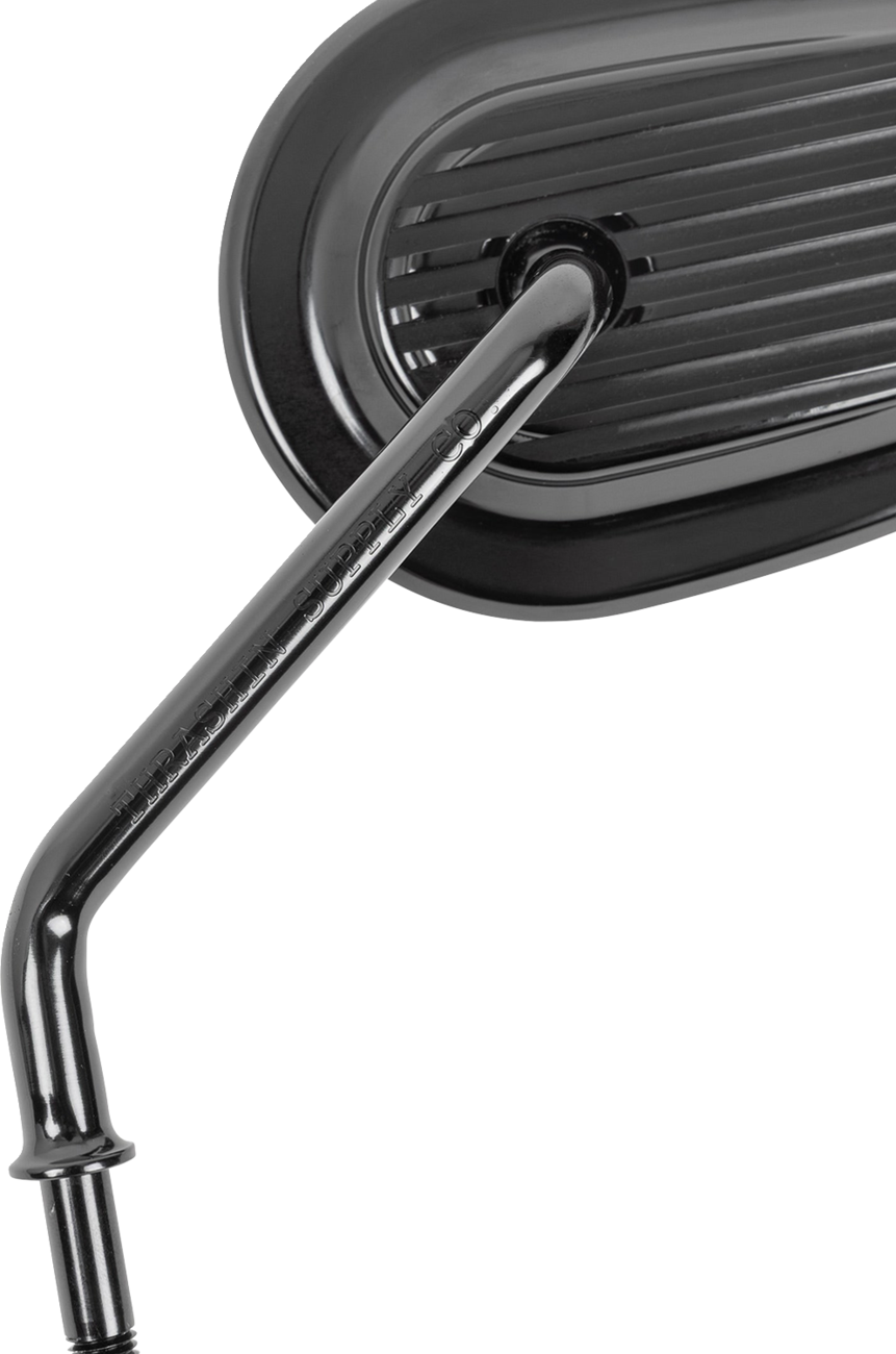 Thrashin Supply Billet Mini Mirrors in anodized black