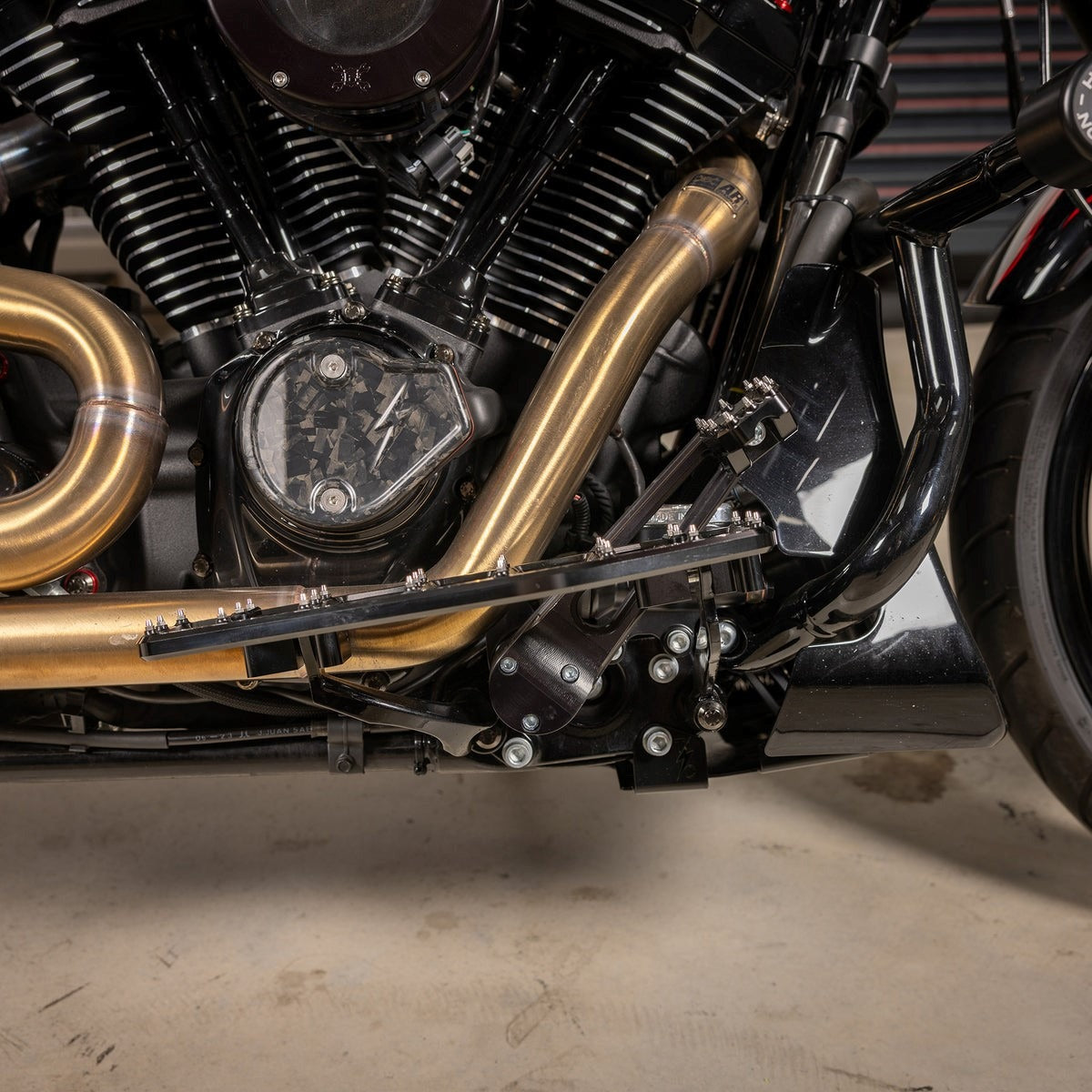 Harley performance bagger floorboards
