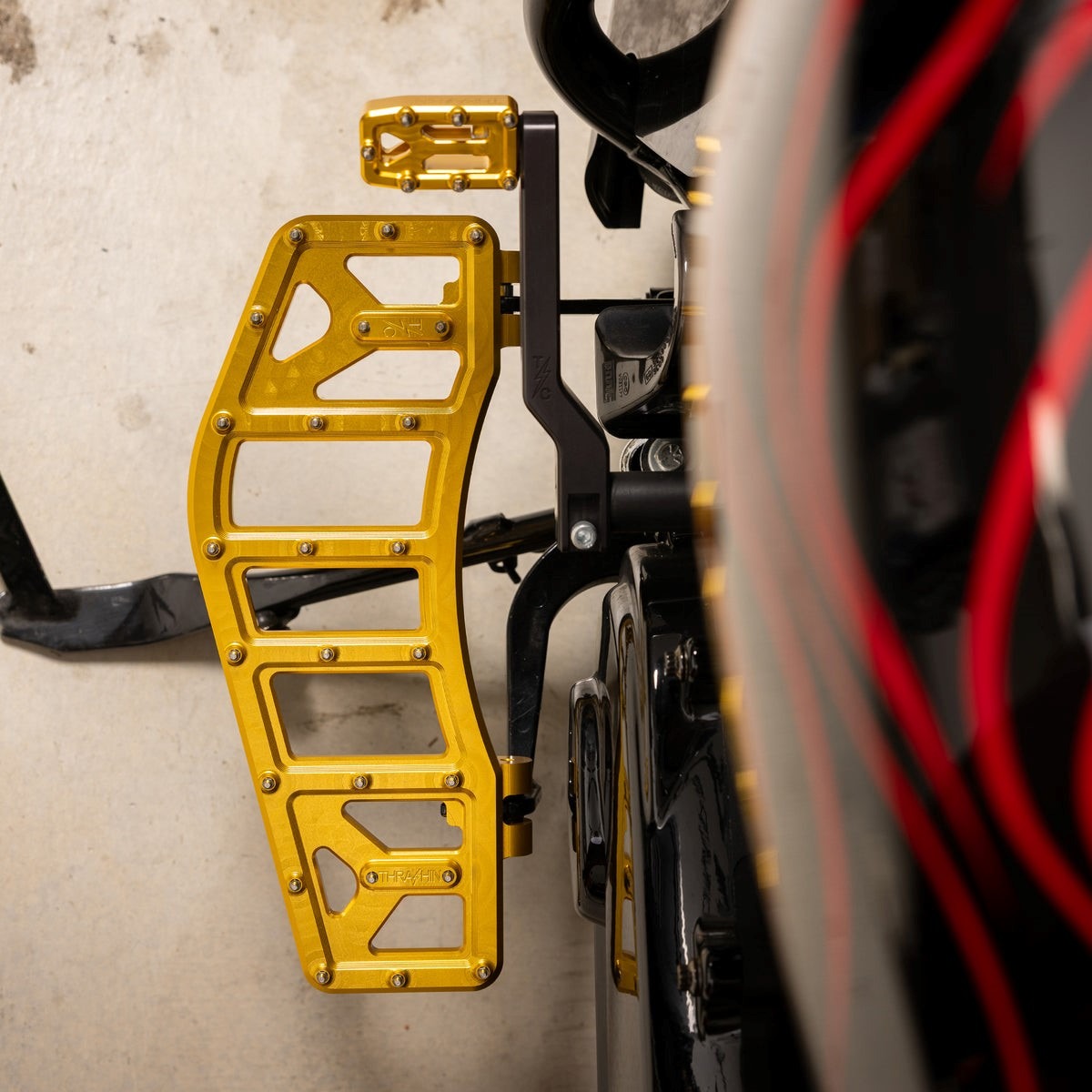 Harley performance bagger floorboards