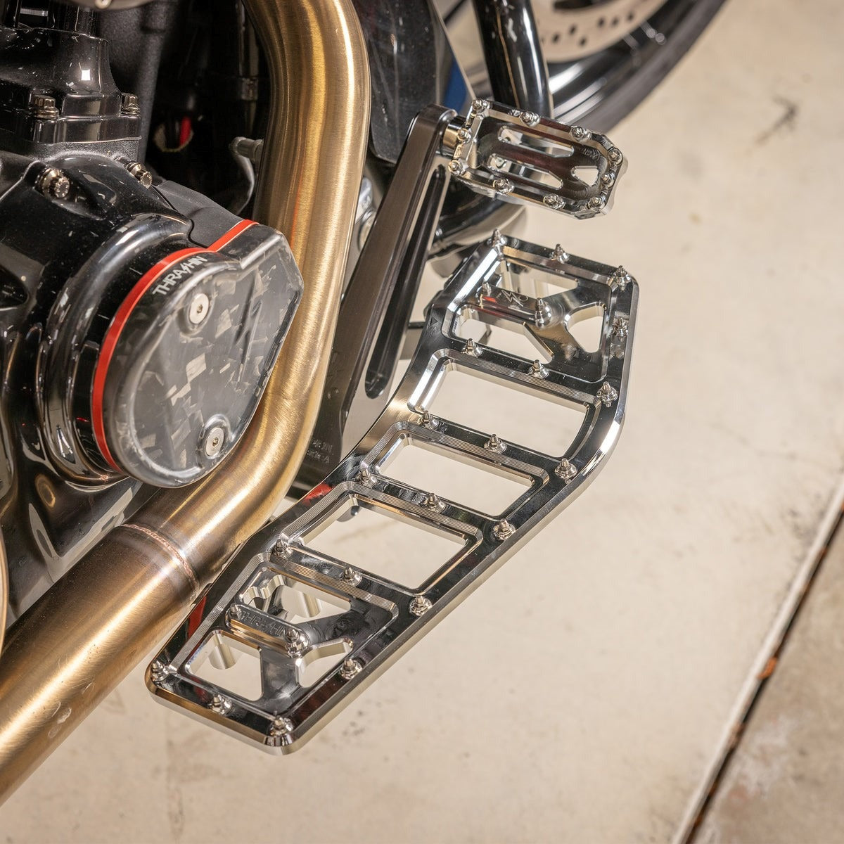 Harley performance bagger floorboards