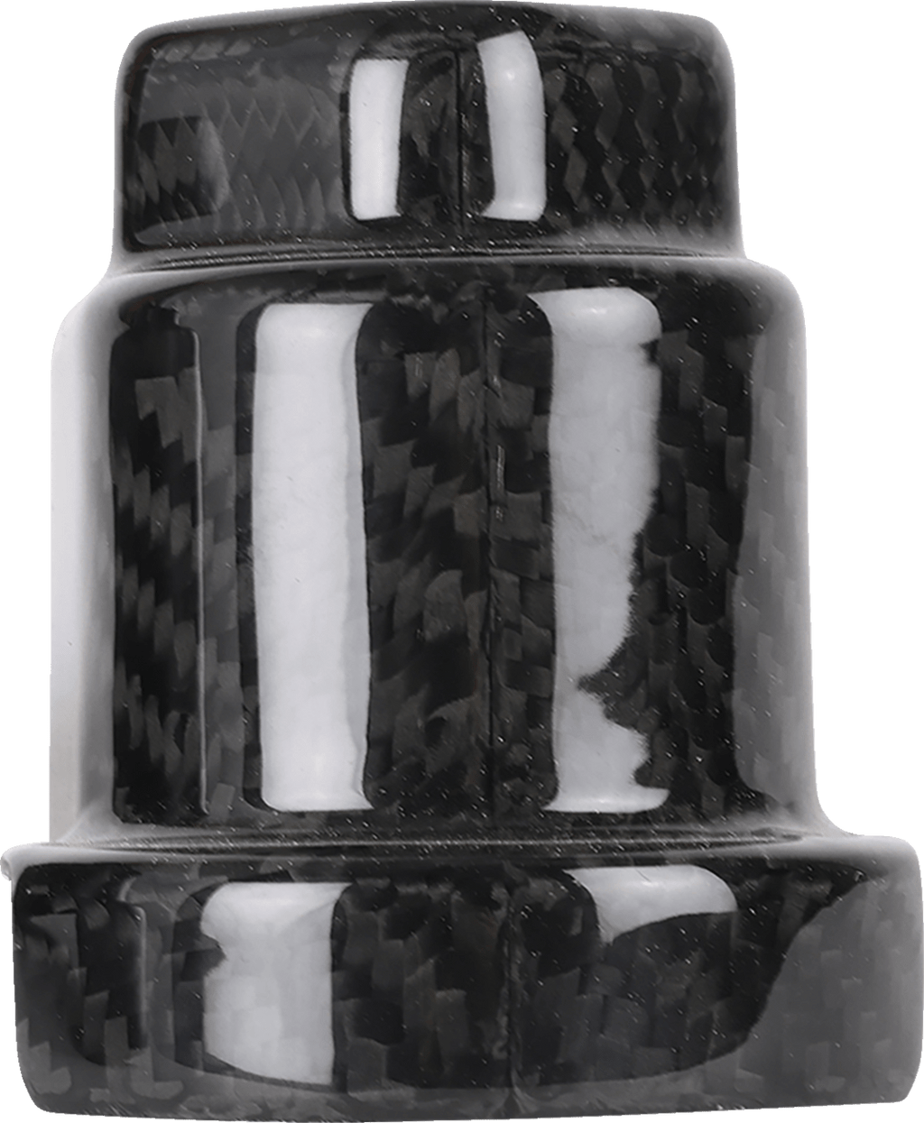 Harley performance bagger steering lock cover carbon fiber