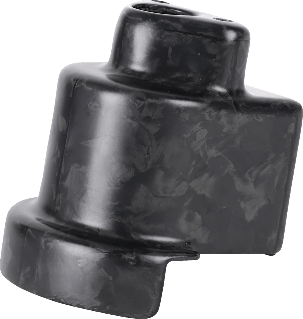 Harley performance bagger steering lock cover carbon fiber