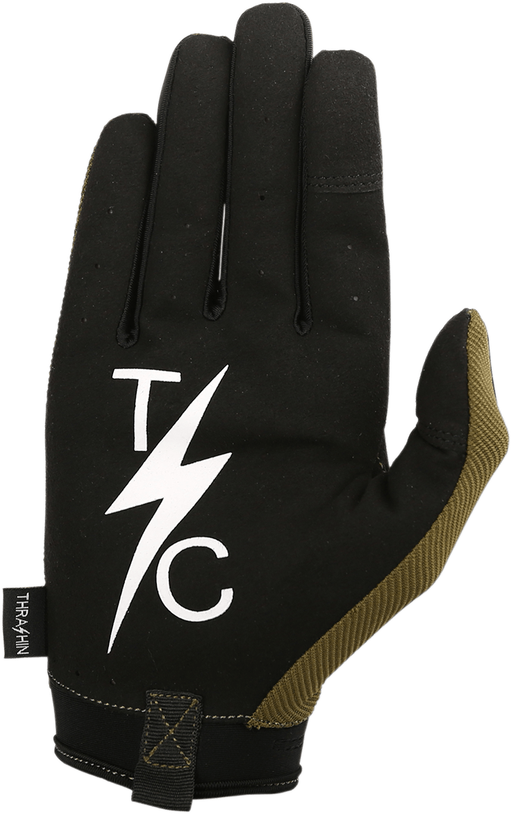 Thrashin Supply Covert lightweight slip-on motorcycle gloves for Harley riders