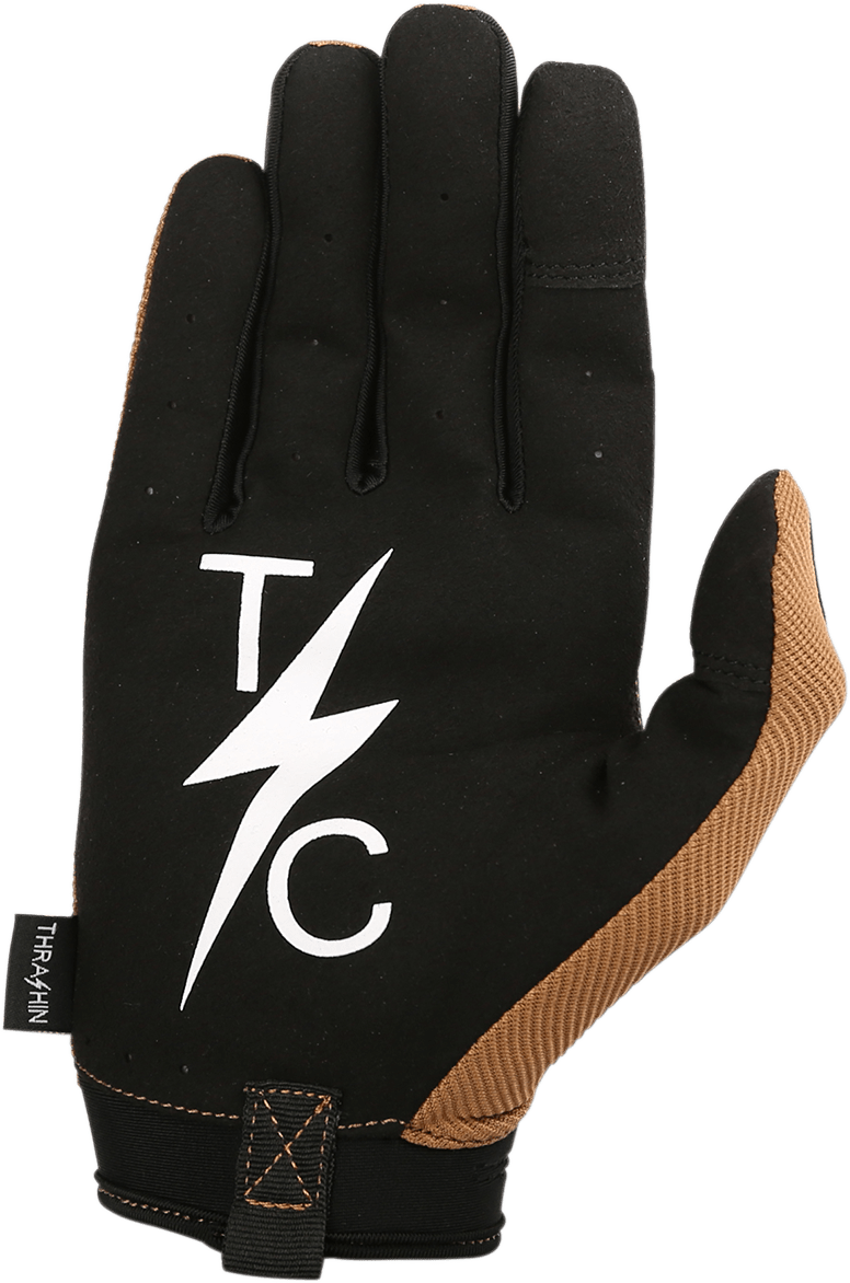 Thrashin Supply Covert lightweight slip-on motorcycle gloves for Harley riders