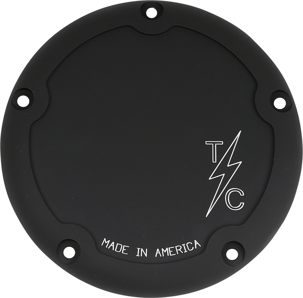 Thrashin Supply Twin Cam/M8 Dished Derby Cover