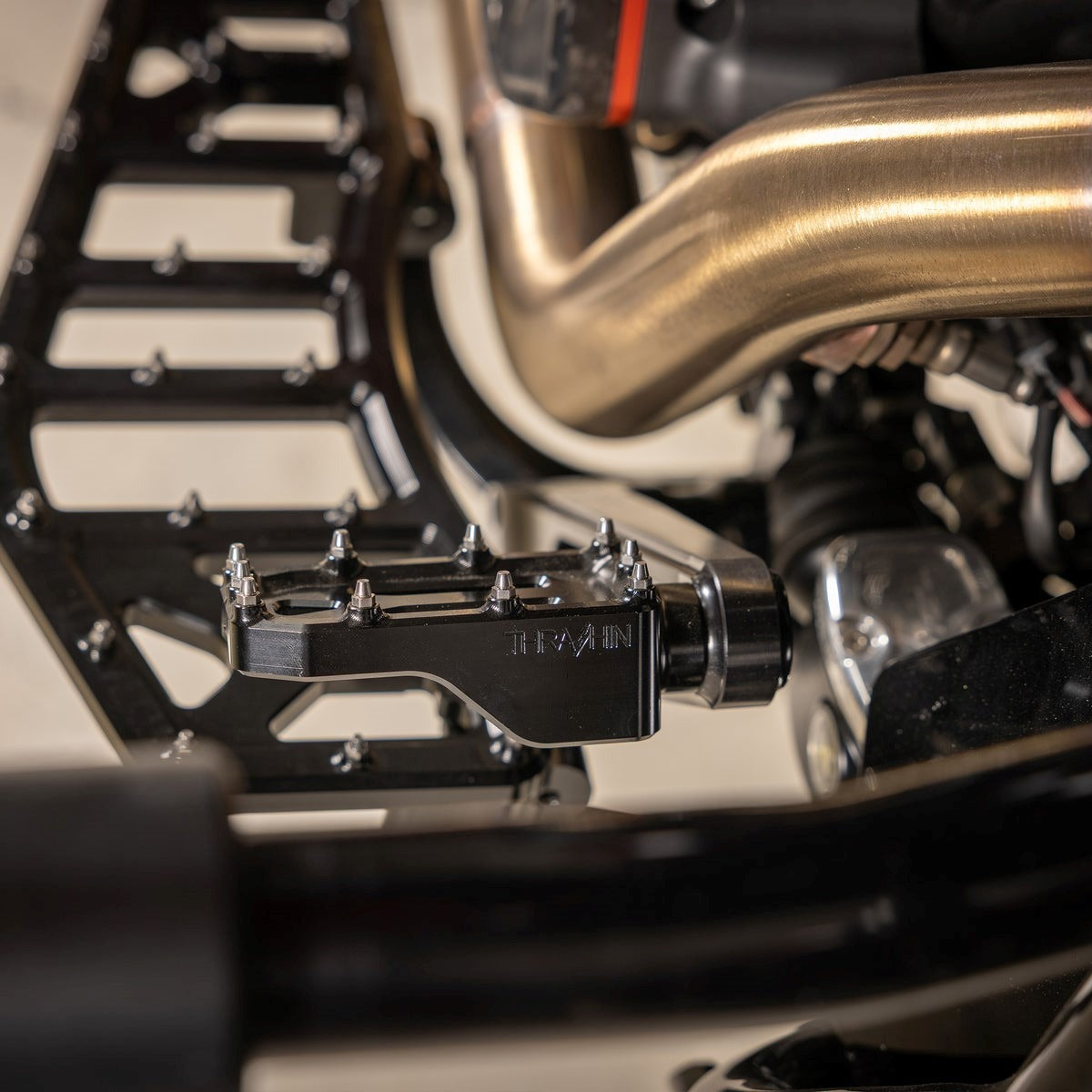 Harley performance bagger brake pedal