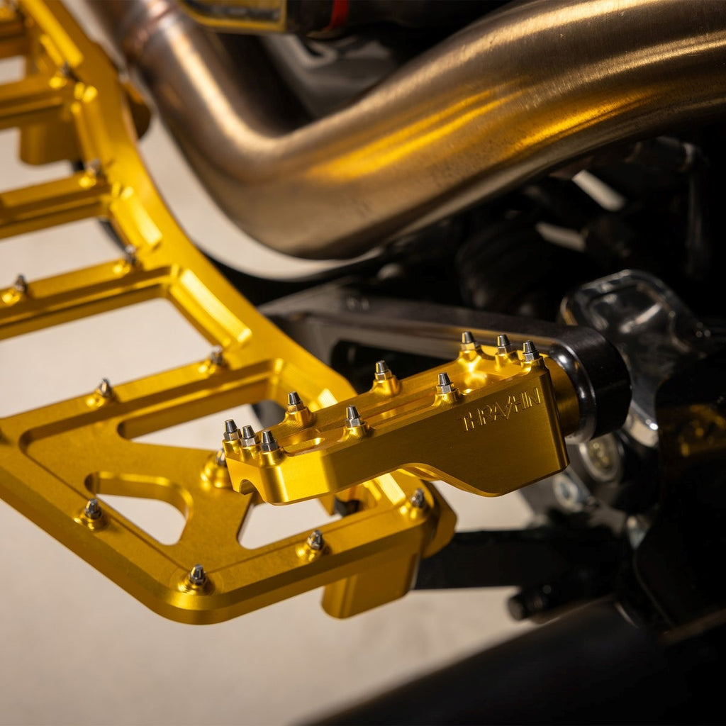 Harley performance bagger brake pedal