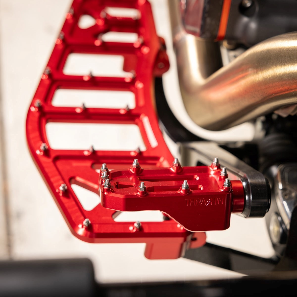 Harley performance bagger brake pedal