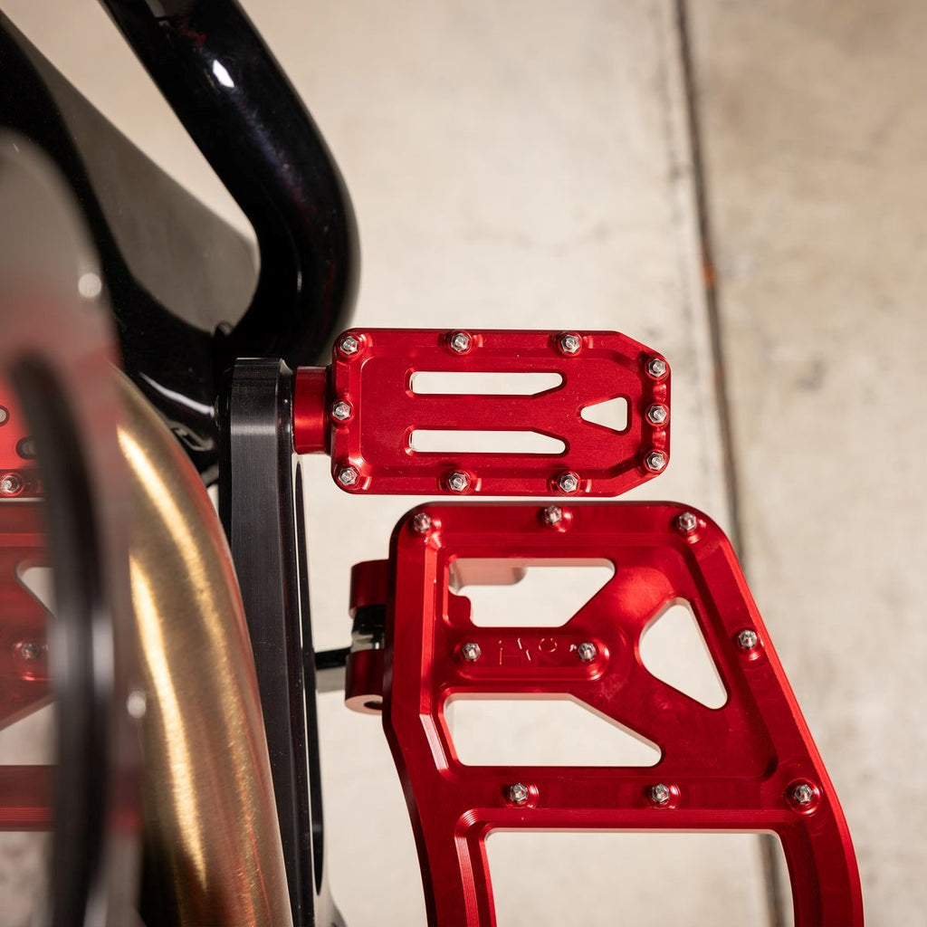 Harley performance bagger brake pedal