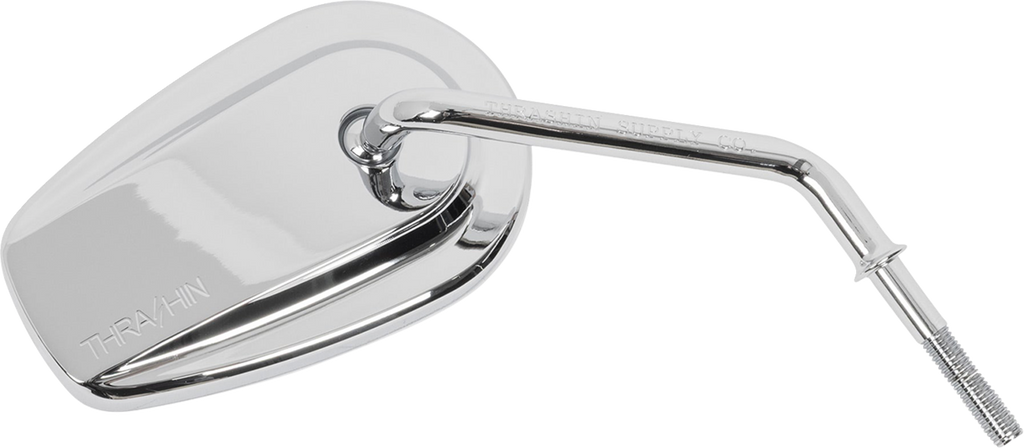 Thrashin billet aluminum mini motorcycle mirror close-up