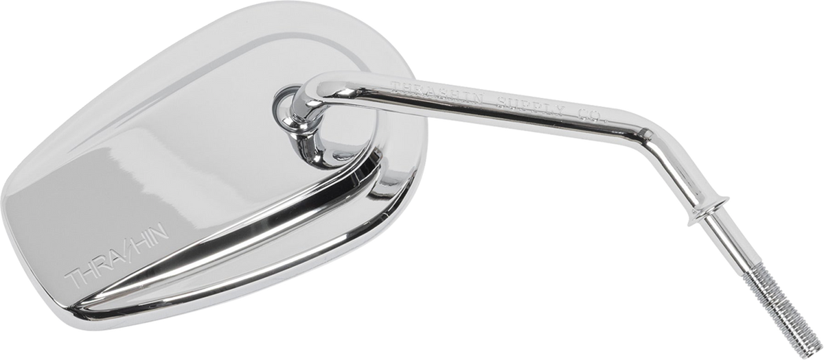 Thrashin billet aluminum mini motorcycle mirror close-up