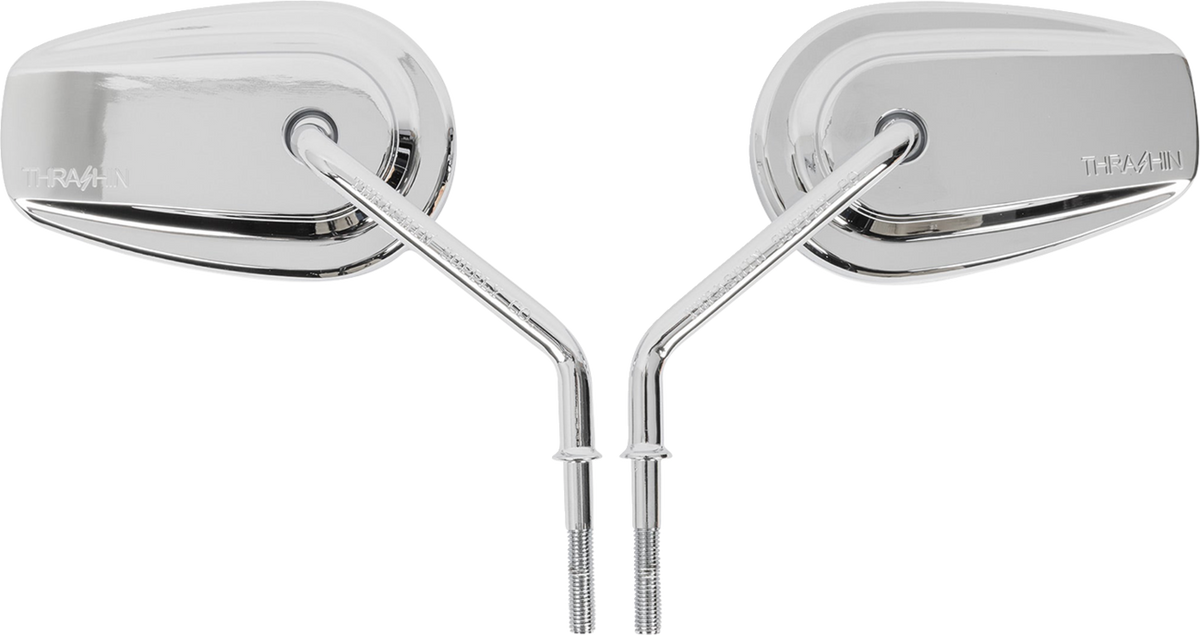 Thrashin Supply Billet Mini Mirrors in chrome