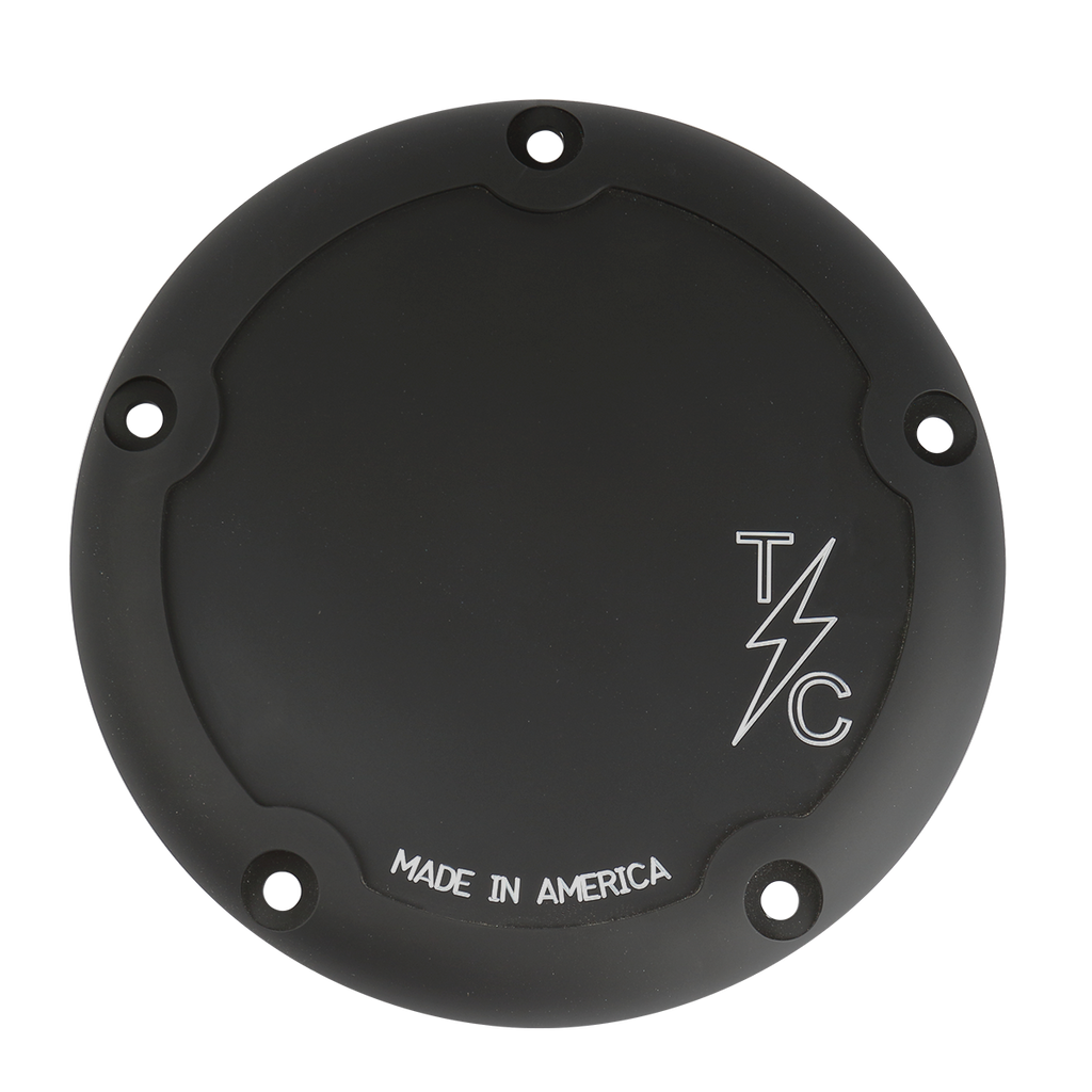 Thrashin Supply Dished Derby Cover - M8 Softail