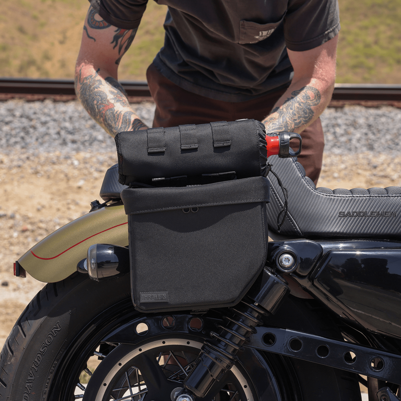 Thrashin Supply Mini Essential Saddlebags