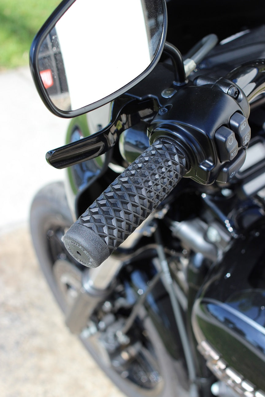 Vans x ODI V-Twin motorcycle grips Harley waffle grips
