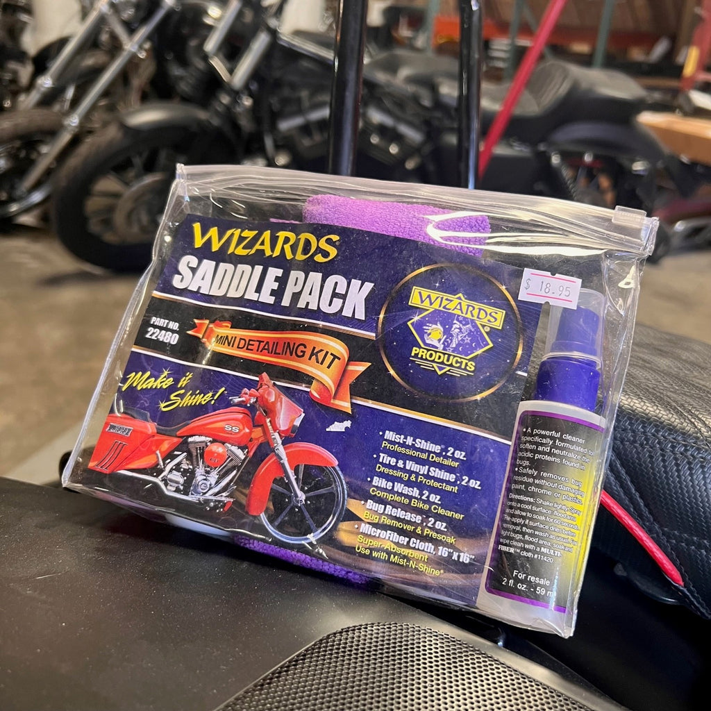 mini detail kit that fits in saddlebag