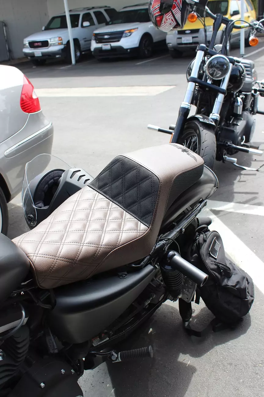 Imzz Elite x Saddlemen Step Up Seat For Sportster - Image 8