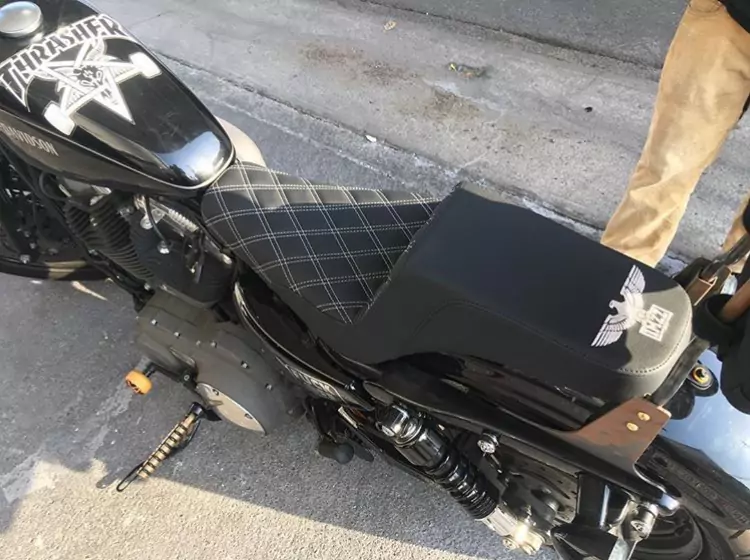 Imzz Elite x Saddlemen Step Up Seat For Sportster - Image 14