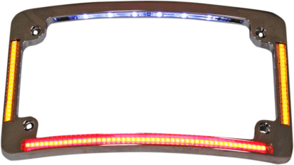 All-In-One LED Motorcycle Plate Frame - Image 4