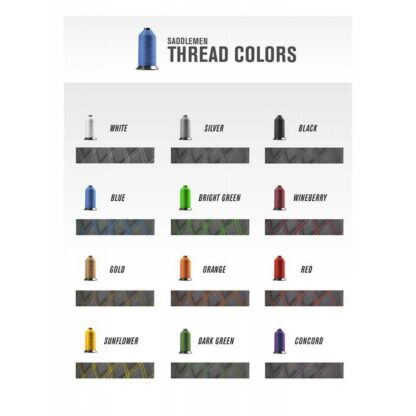 saddlemen seat stitching colors