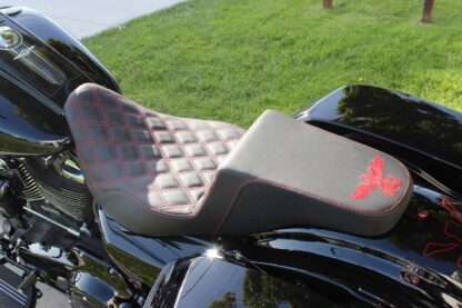 Imzz x Saddlemen Step-Up Seat for Harley Touring (1997-2007)