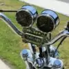 thrashin supply risers with dual gauge mount in chrome