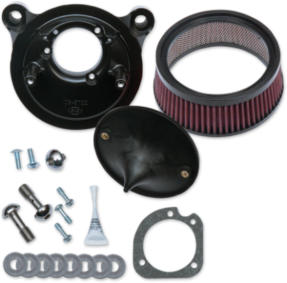 S&S Super Stock Stealth Air Cleaner Kit for Twin Cam