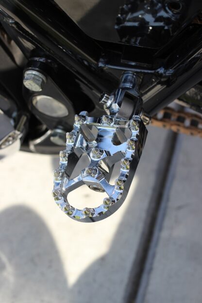 Flo Motorsports V2 MX Style Harley Footpegs - Image 6