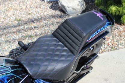 Imzz x Saddlemen Seat for M8 FXBB w/Upgraded FXLR or Heritage Gas Tank - Image 4