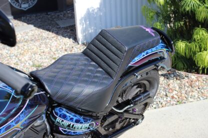 Imzz x Saddlemen Seat for M8 FXBB w/Upgraded FXLR or Heritage Gas Tank - Image 2