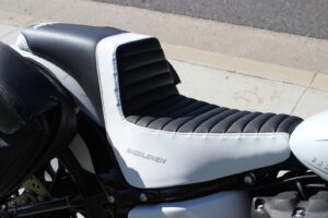 custom seat for streetbob m8 softail seat