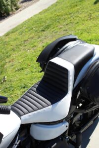 custom seat for streetbob m8 softail seat