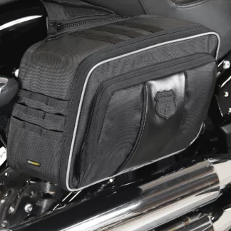 Harley throw-over saddlebags