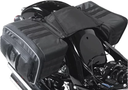 Harley throw-over saddlebags