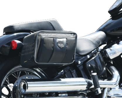 Harley throw-over saddlebags