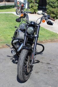 sportster crash bar hoop style