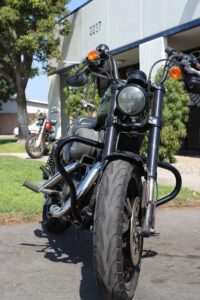 sportster crash bar hoop style