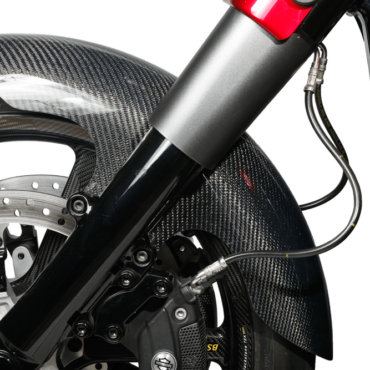 performance bagger shorty front fender carbon fiber