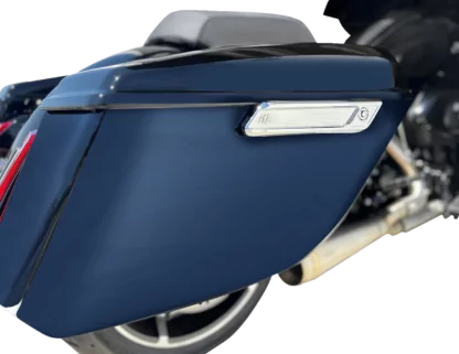performance bagger saddlebags hinge cover