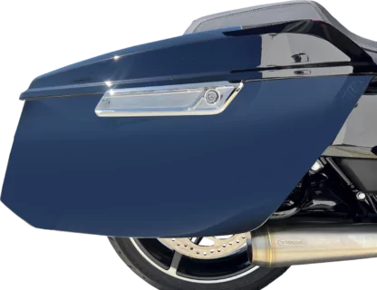 performance bagger saddlebags hinge cover