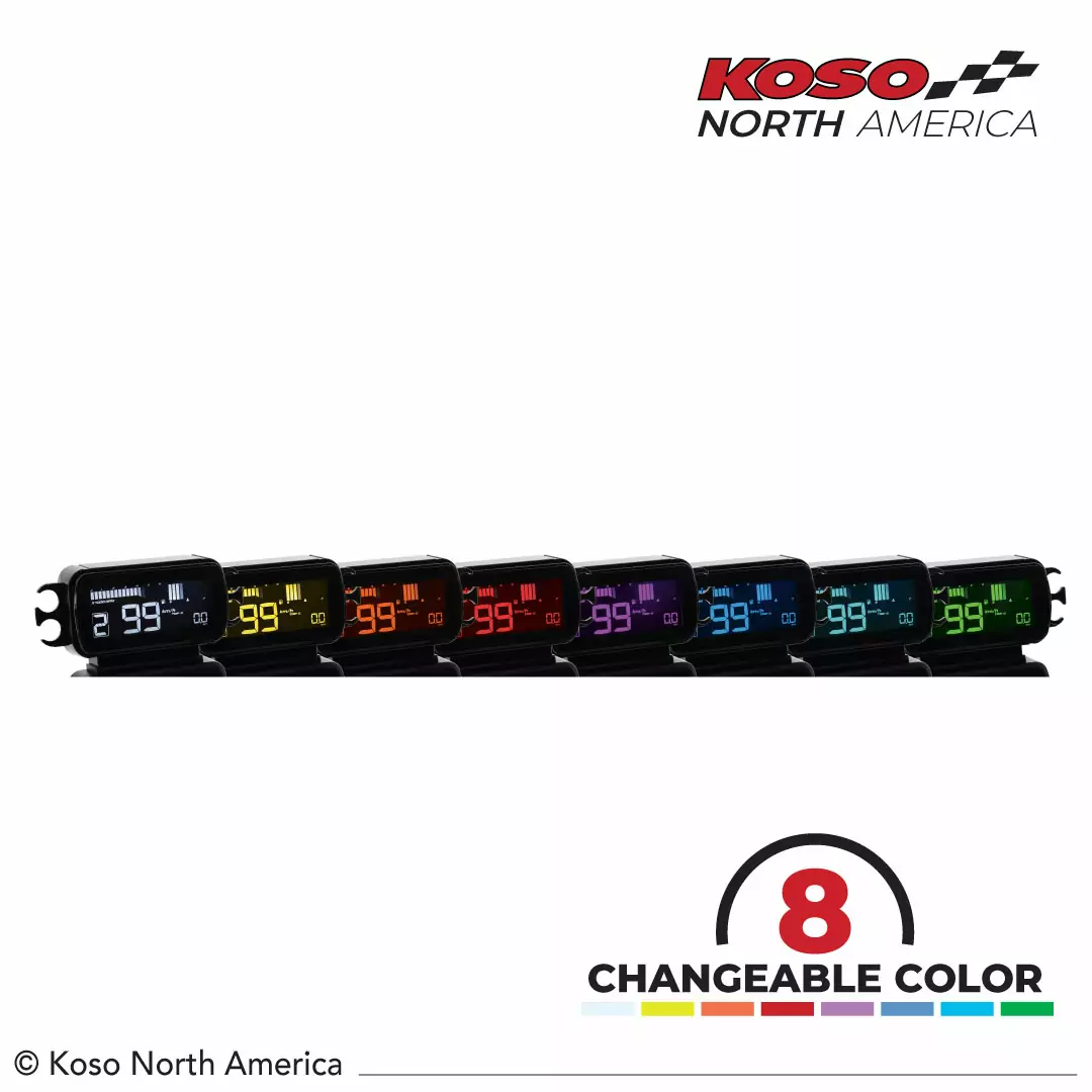 Koso D2 Multi-Function Gauge - Image 9