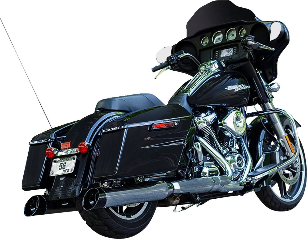 performance bagger slip-on mufflers