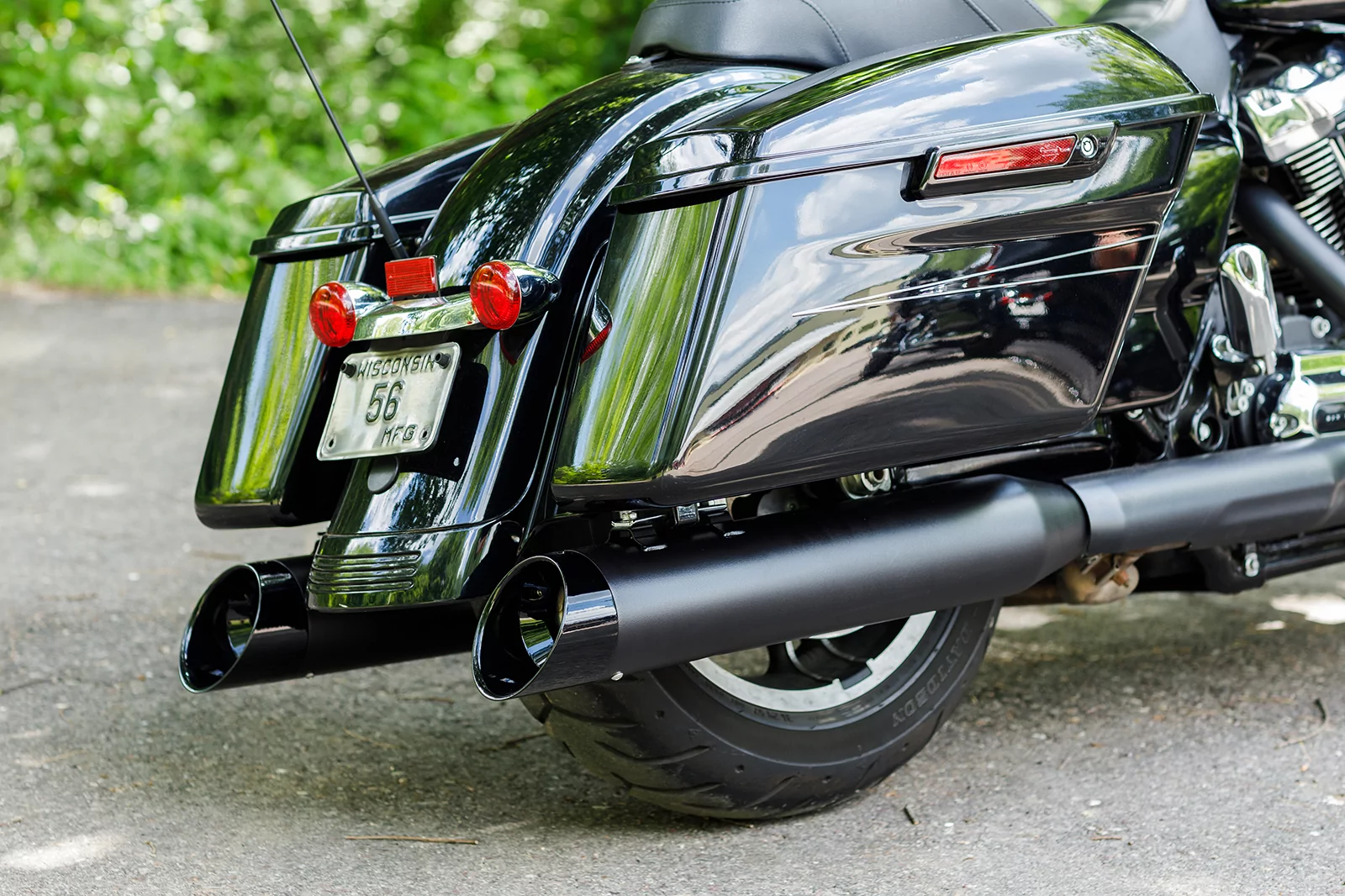 performance bagger slip-on mufflers
