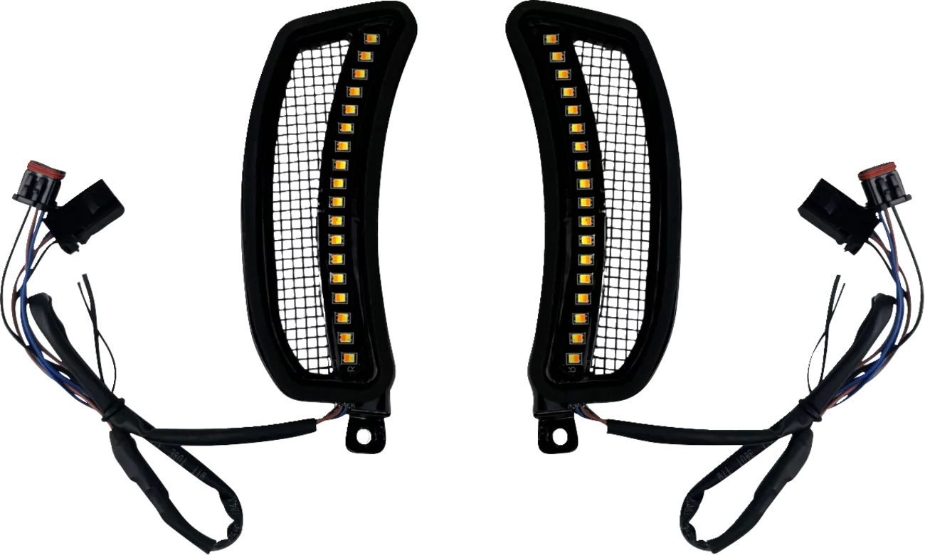 Custom Dynamics Lowrider ST Fairing Vent Lights - Image 7