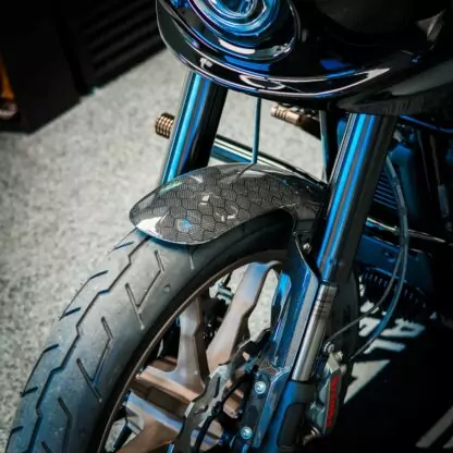 carbon fiber front fender for harley softail