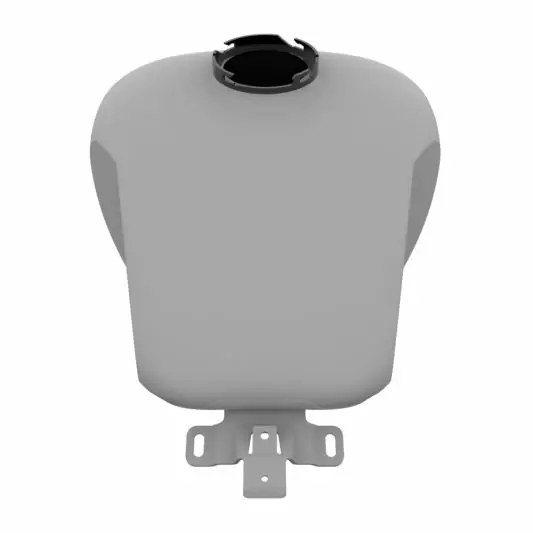 performance bagger knee cutout gas tank