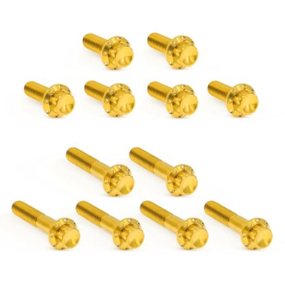harley performance bagger titanium bolt kits