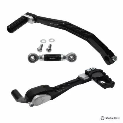 Rebuffini Wheelie Brake & Shift levers for M8 Softail - Image 6