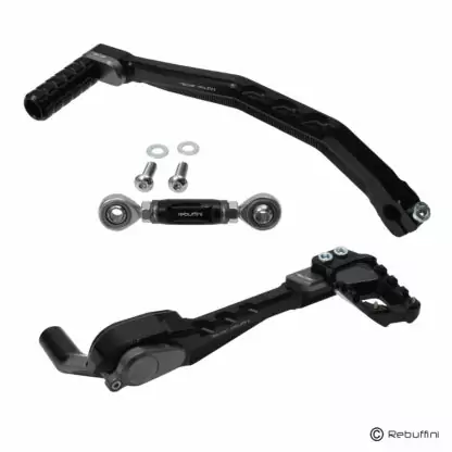 Rebuffini Wheelie Brake & Shift levers for M8 Softail - Image 7