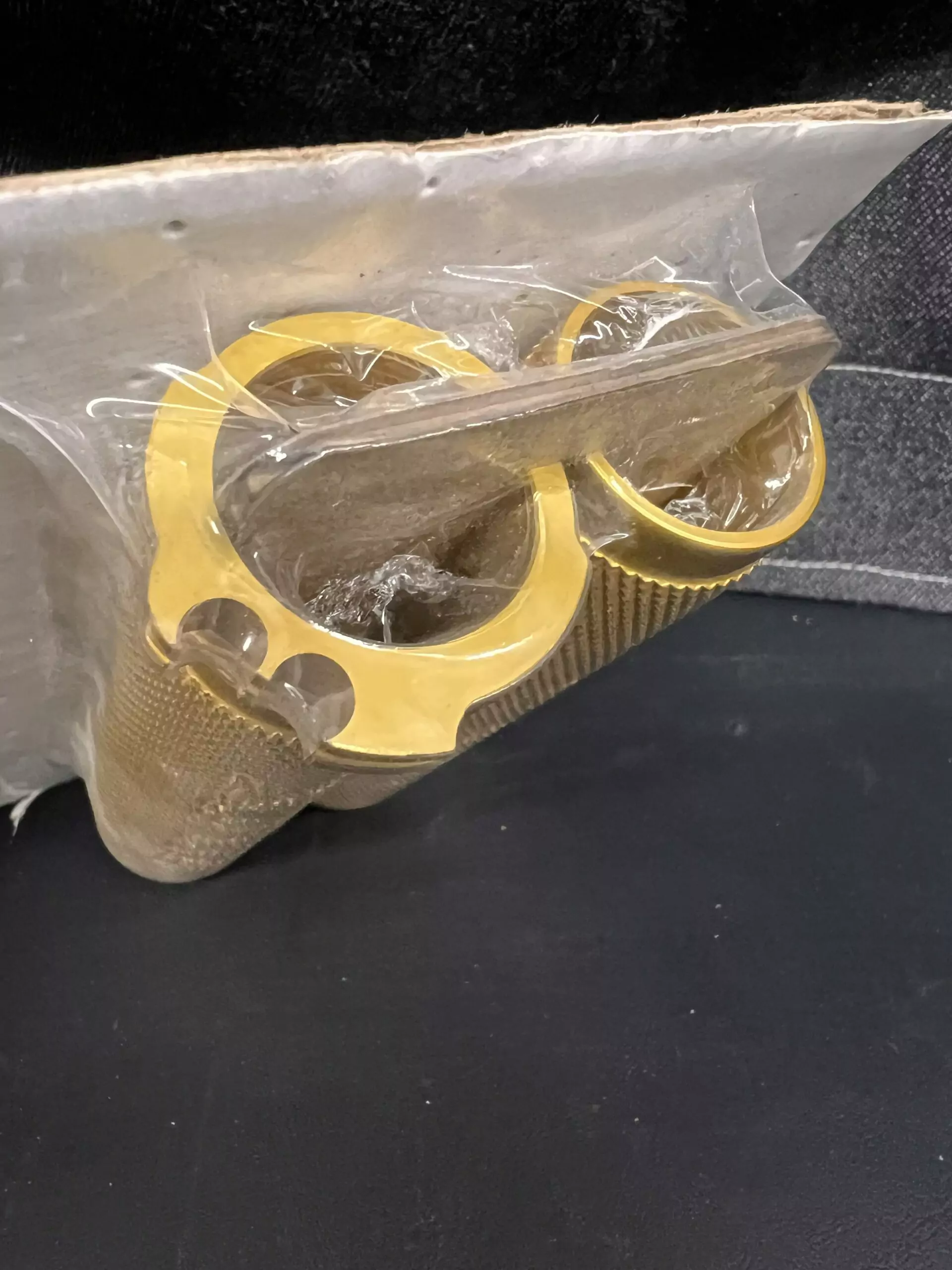 Boosted Brad F Off Grips in Gold (Cable Throttle) - Image 4